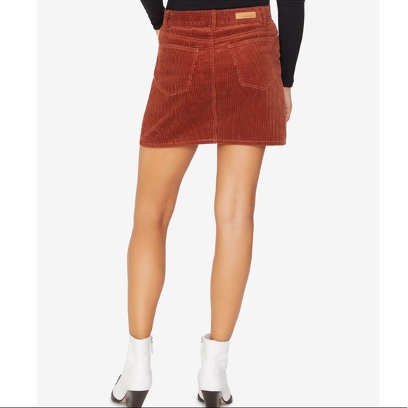 Sanctuary brown corduroy mini skirt - Picture 2 of 2